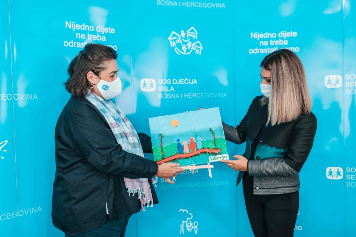 Foto: Bingo/CHICovnik i Bingo donirali 4.000 KM za ljetovanje djece iz SOS porodica